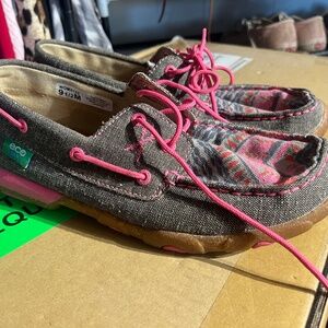 Pink Twisted x eco TWX shoes